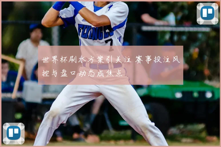 世界杯刷水方案引关注 赛事投注风控与盘口动态成焦点